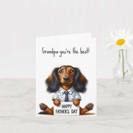 Opa Happy Vatertag Karte