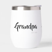Opa hat ein einfaches Geschenk für den Großvater e (Links)