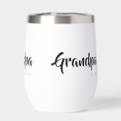 Opa hat ein einfaches Geschenk für den Großvater e (Rückseite)