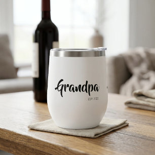 Opa hat ein einfaches Geschenk für den Großvater e
