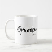 Opa hat ein einfaches Geschenk für den Großvater e Kaffeetasse (Links)