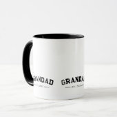 Opa hat ein neues Opa-Geschenk etabliert Tasse (Vorderseite Links)