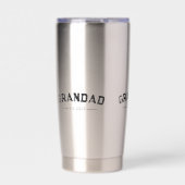 Opa hat ein neues Opa-Geschenk etabliert Thermobecher (Vorderseite)