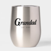Opa hat einen neuen Opa-Geschenk etabliert (Rückseite)
