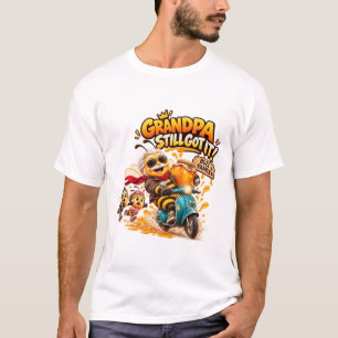 Opa hat es immer noch drauf – Lustiges Bienenfamil T-Shirt