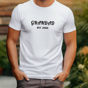 Opa hat fette schwarze Typografie eingerichtet T-Shirt