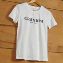 Opa hat fette schwarze Typografie etabliert