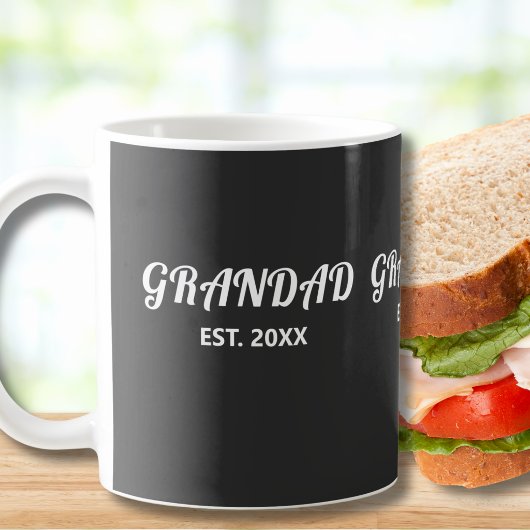 Opa hat fette weiße Typografie eingerichtet Kaffeetasse