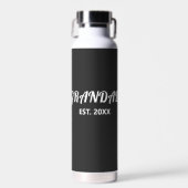 Opa hat fette weiße Typografie eingerichtet Trinkflasche (Vorne)