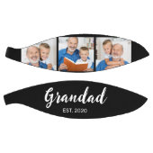 Opa hat Modern Script 3 Foto Schwarz etabliert Basketball (Panele)
