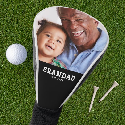 Opa hat modernes fettes Foto etabliert Golf Headcover