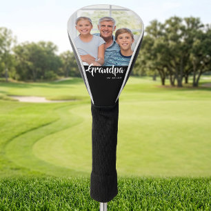 Opa hat modernes Schriftfoto gegründet Golf Headcover