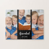 Opa hat modernes Skript 3 Foto eingerichtet Puzzle (Horizontal)