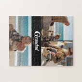 Opa hat modernes Skript 3 Foto eingerichtet Puzzle (Horizontal)