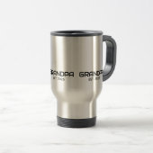 Opa hat neu gegründet Opa-Geschenk Reisebecher (VorderseiteRechts)