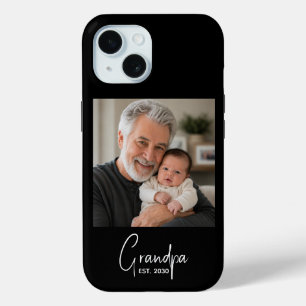 Opa hat Skript Schwarz Foto erstellt Case-Mate iPhone Hülle