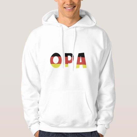 OPA HOODIE (Vorderseite)