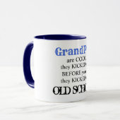 Opa ist das cool beste niedliche Zitat der alten S Tasse (Vorderseite Links)