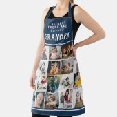 Opa ist die beste Blue-Koch-FotoCollage Schürze (InSitu)