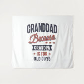 Opa ist für alte Typ Wandteppich (Vorderseite (Horizontal))