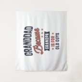 Opa ist für alte Typ Wandteppich (Vorderseite)