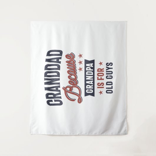 Opa ist für alte Typ Wandteppich (Vorderseite)