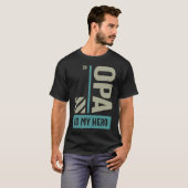 Opa ist Mein Held T-Shirt (Vorne ganz)