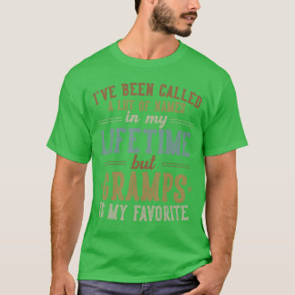 Opa ist mein Lieblingsname Vatertag Opa frie T-Shirt