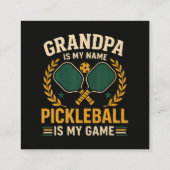 Opa ist mein Name Begleitkarte (Rückseite)