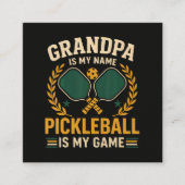 Opa ist mein Name Begleitkarte (Vorderseite)