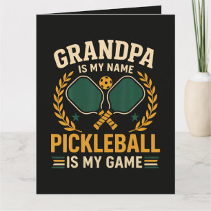 Opa ist mein Name Dankeskarte