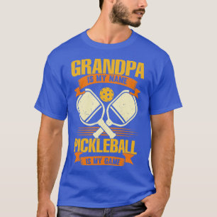 Opa ist mein Name Pickleball ist mein Spiel T-Shirt