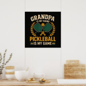 Opa ist mein Name Poster (Küche)