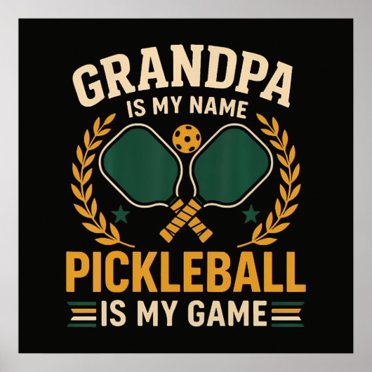 Opa ist mein Name Poster (Vorne)