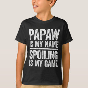 Opa ist mein Name Verwöhnen ist mein Spiel Shirt M