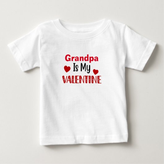 Opa ist mein Valentiner Funny Baby T-shirt (Vorderseite)