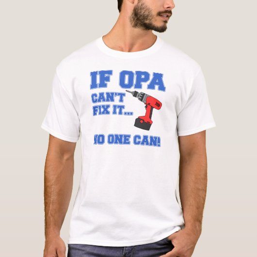 Opa kann es regeln T-Shirt (Vorderseite)