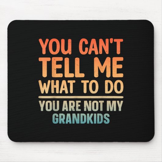 Opa Kunst - Großvater Papa Papi Mousepad (Vorne)