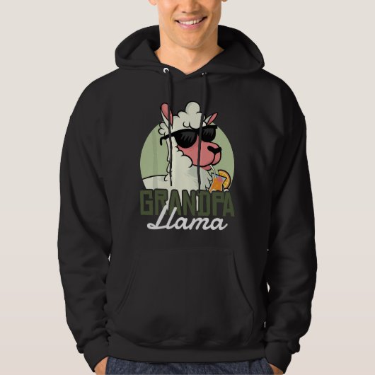 Opa Lama Hoodie (Vorderseite)