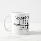 Opa Leben hat es drauf! Kaffeetasse (Links)