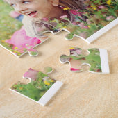 Opa Liebe Sie FotoCollage Personalisiert Puzzle (Seite)