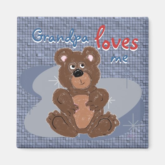 Opa-Lieben Magnet (Vorne)