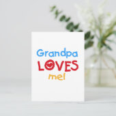 Opa Lieben Tshirts und Geschenke Postkarte (Stehend Vorderseite)