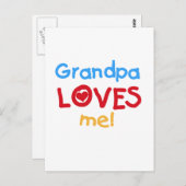 Opa Lieben Tshirts und Geschenke Postkarte (Vorne/Hinten)