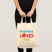 Opa Lieben Tshirts und Geschenke Tragetasche (Vorderseite (Produkt))