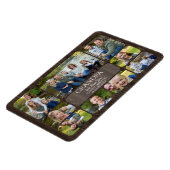 Opa liebt Enkelkinder Foto Magnet (Linke Seite)