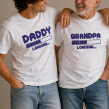 Opa Loading Schwangerschafts-Offenbarungs-Shirt