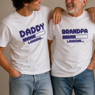 Opa Loading Schwangerschafts-Offenbarungs-Shirt T-Shirt