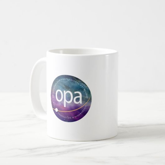 OPA Logo Tasse (Vorderseite Links)