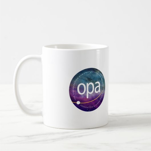 OPA Logo Tasse (Links)